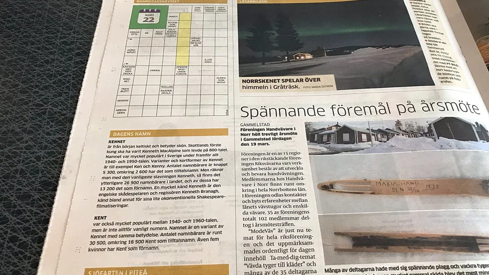 Förändringar som skett på Piteå-Tidningens familjesidor väcker reaktioner.