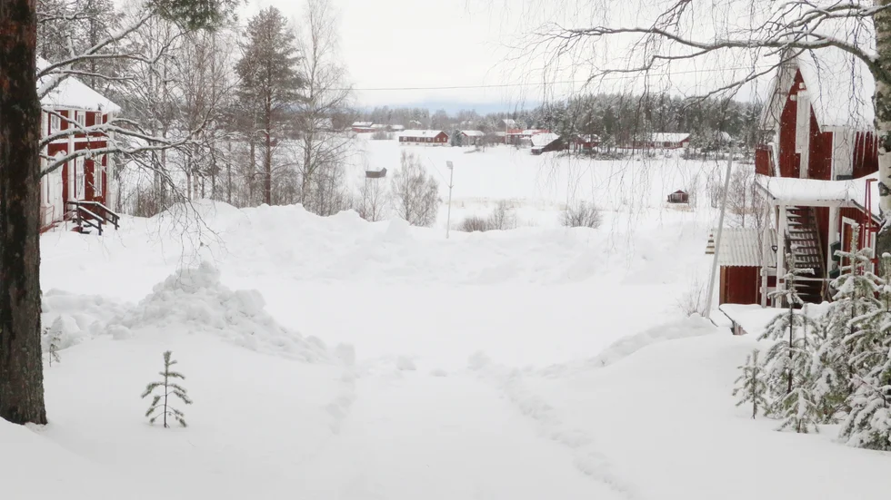 Skulle du vilja bo så här? Snart är det möjligt. Ute vid Fagervik, Svensbyn, finns långt framskridna planer på ett helt nytt bostadsområde med runt 20 egnahem.