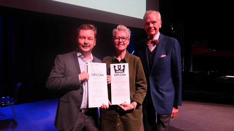 Marcus Bodin, Anki Berg och Carl Jan Granqvist.