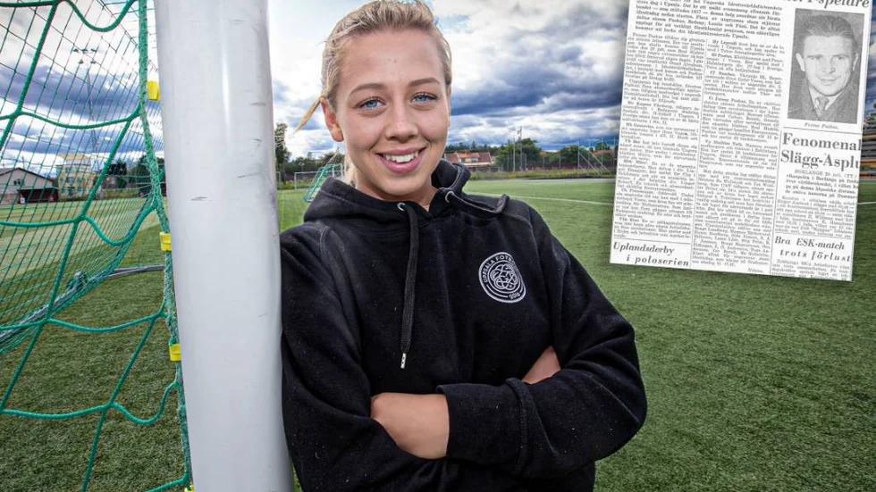 Uppsala Fotbolls Cornelia Kapocs är på väg mot allsvenskan med Uppsala inför helgens match mot Kalmar. Samtidigt har hennes farfar spelat med Ferenc Puskas, hon har fotboll i blodet.