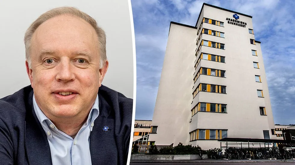 Mikael Köhler är chefsläkare på Akademiska sjukhuset.