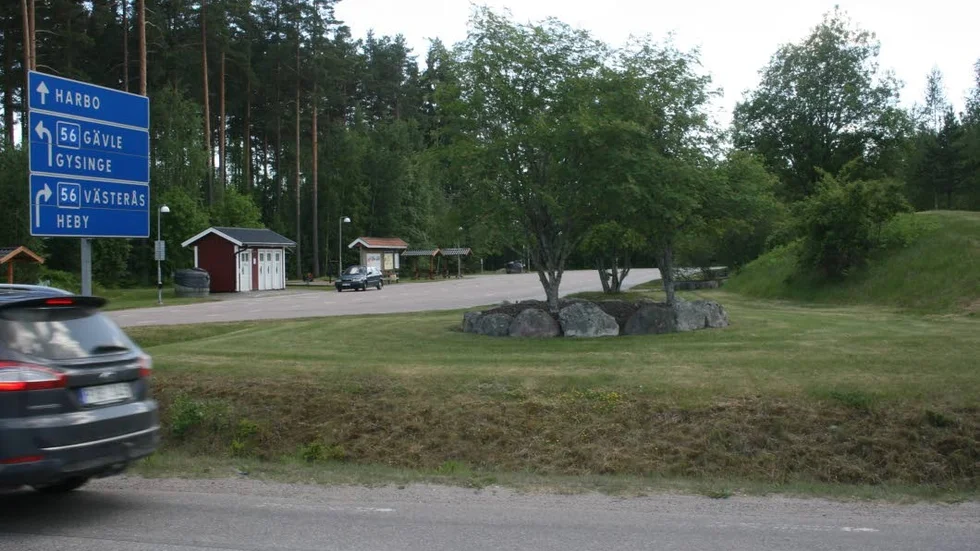 Rastplats. Tärnsjö - bäst i Uppland.