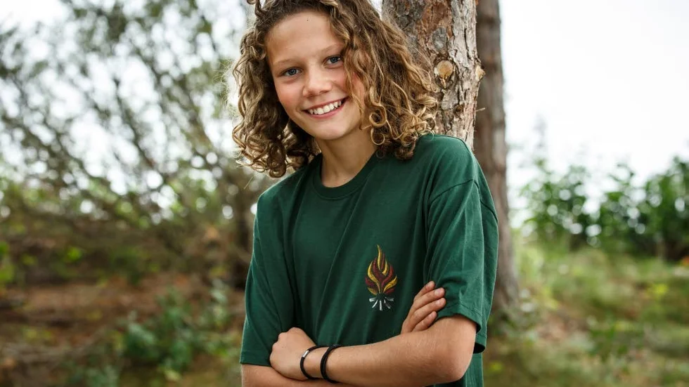 Uppsalakillen Isac Ljungberg, snart 12 år, en av deltagarna i det vinnande laget i "Wild kids".
