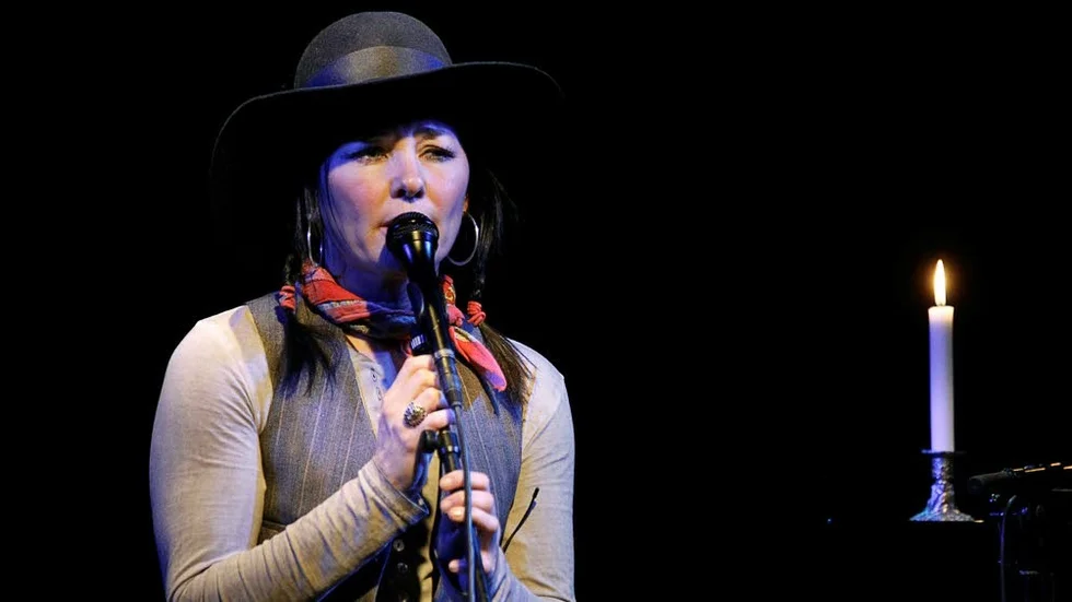 Sophie Zelmani fotograferad på en tidigare konsert i Uppsala.