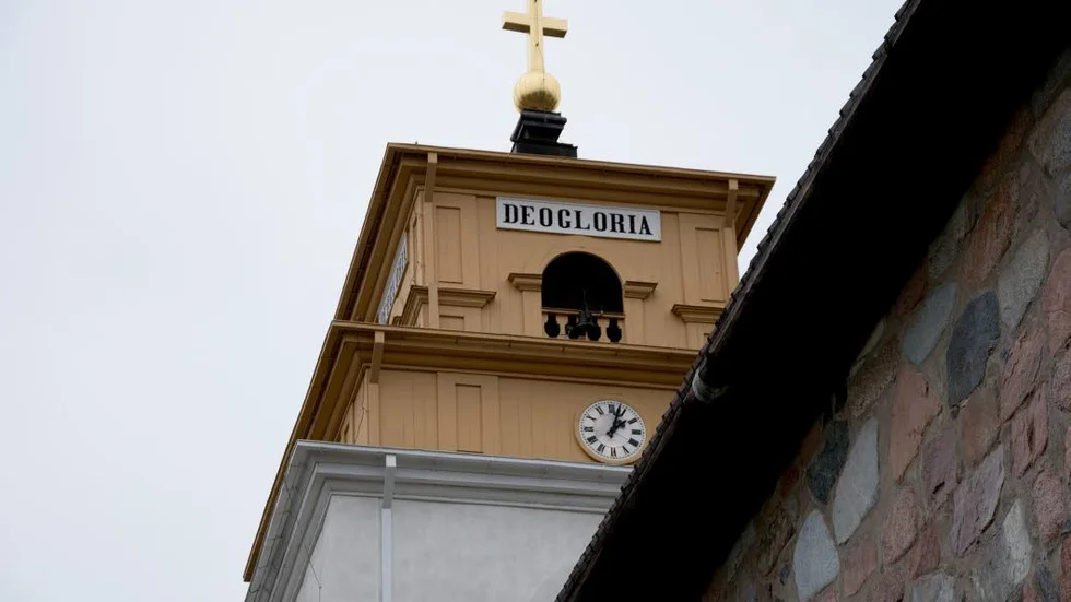 nederluleå kyrka, kyrkan, gud, latin, kors Gammelstad, kyrkbyn