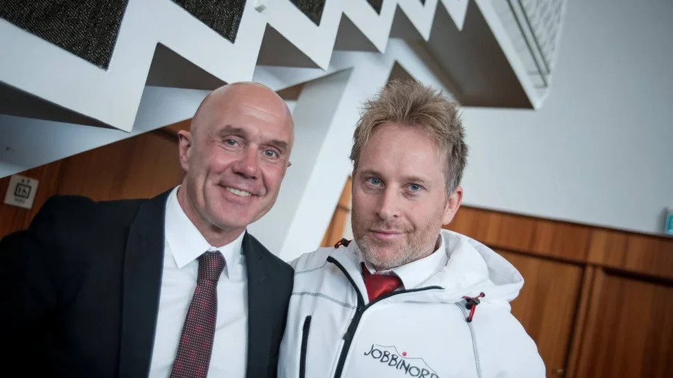 Företagarna. Mikael Arndt, Sales Academy och Anders Åberg, JOBBiNORR, planerar en säljtubildning i Luleå med start hösten 2017.