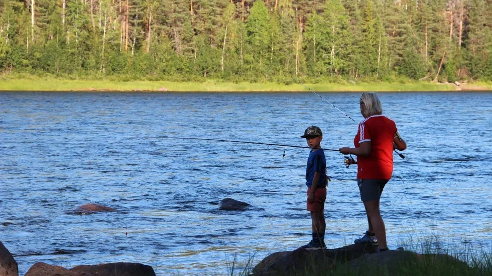 Populär tävling. Harrens dag avgjordes i helgen med många fiskare, speciellt i Narken.