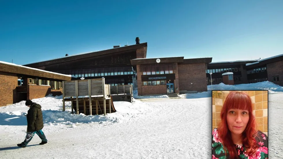 Förslaget att flytta lågstadiet från Högalidskolan upprör föräldrar som har små barn på skolan. Anna Nilsson, infälld bild, är en av dom.