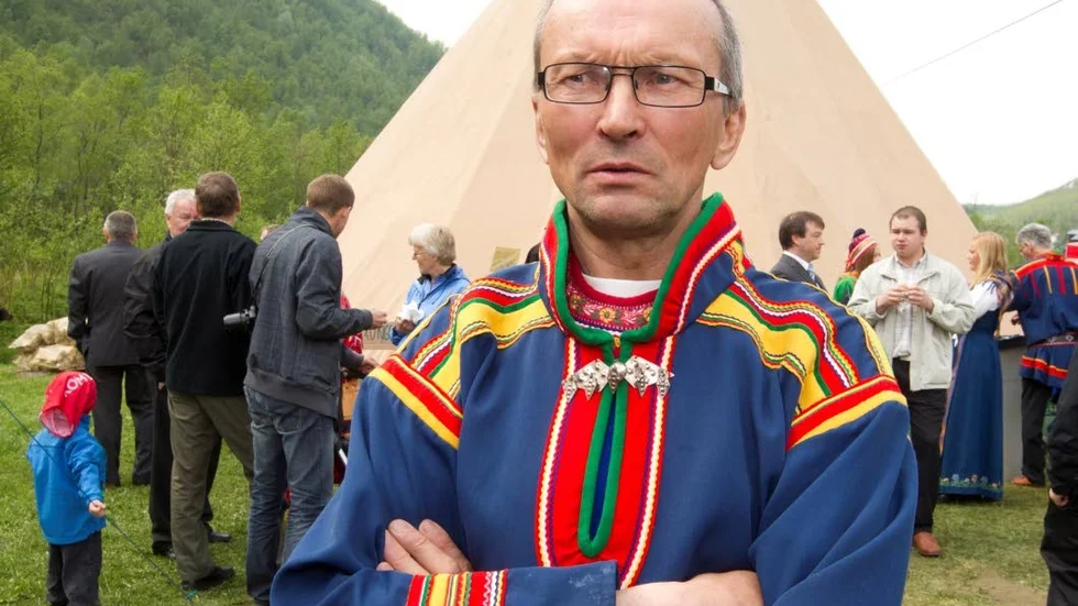 Lars-Jon Allas, Talma sameby, är glad över segern mot staten i tingsrätten. "Det känns skönt", känner han.