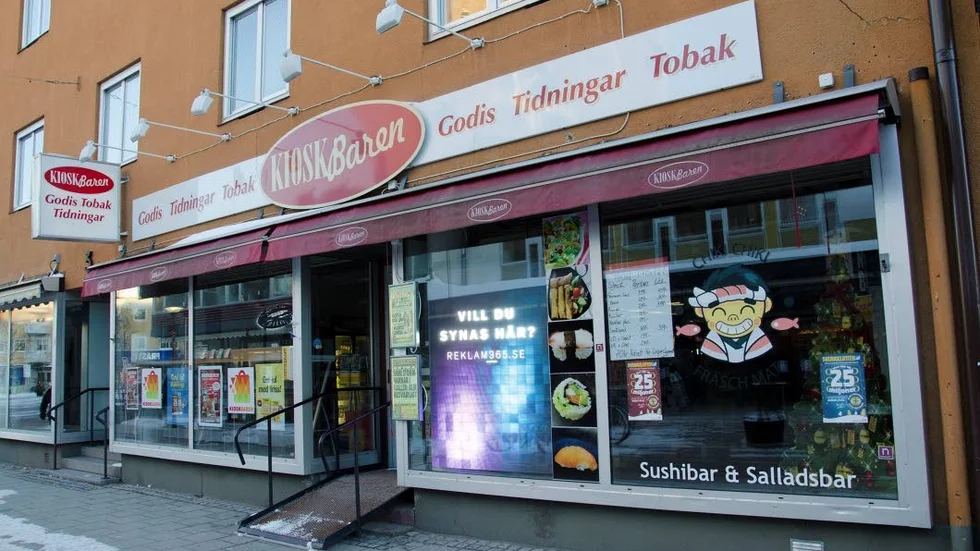 Kioskbaren i Boden har gått i konkurs.