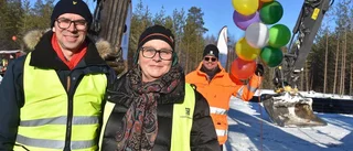 Första spadtaget för Dalbo