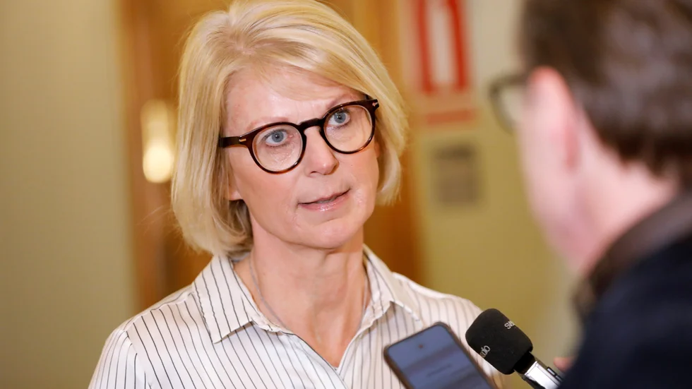 Elisabeth Svantesson, Moderaternas ekonomiskpolitiska talesperson. Arkivbild