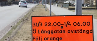 Väg i centrala Hultsfred stängs av under arbetet – räddningstjänsten påverkas