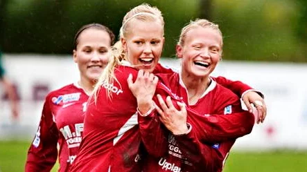 Danmarksjubel efter ett av årets mål.