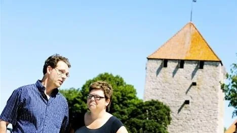 Ulrik Wärnsberg och Maria Gardfjell.