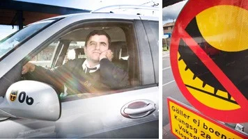 Taxiföraren Taleb Rasoul tror att det blir stressigt och besvärligt.