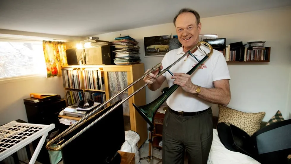 Outtröttlig. Ulf Johansson Werre har många vitt skilda musikaliska projekt på gång, både med och utan sin trombon.