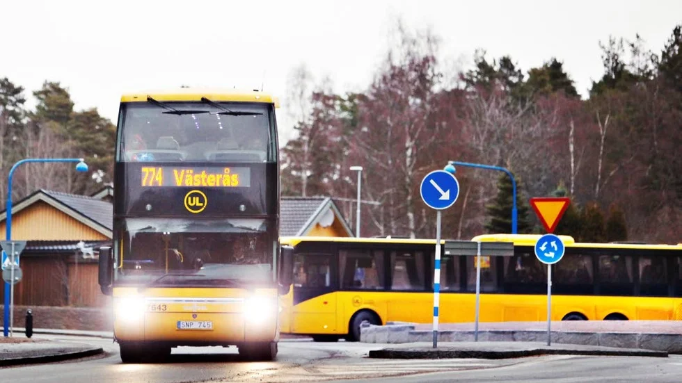 Kollektivt. Allt fler resor görs med kollektivtrafiken i länet.