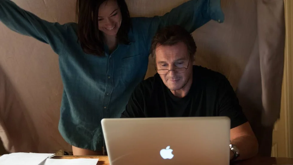 Liam Neeson och Olivia Wilde i "Third person".