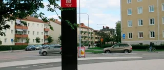 Reklamen stör torget