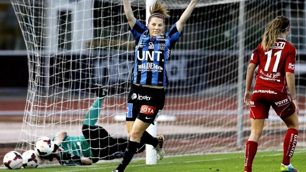 Sirius Caroline Lundberg gjorde enda målet i 1-0-segern borta mot Sunnanå.