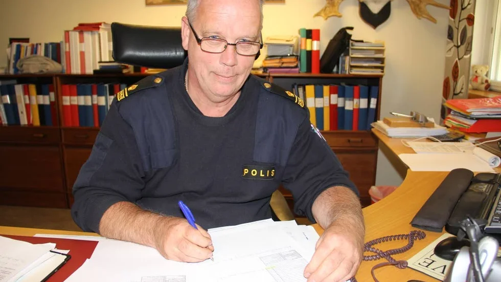 Mats Norling, t f närpolischef i Tierp.