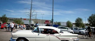 Motorshow på parkeringen