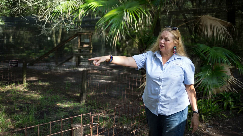 Carole Baskin äger Big Cat Rescue. Arkivbild.