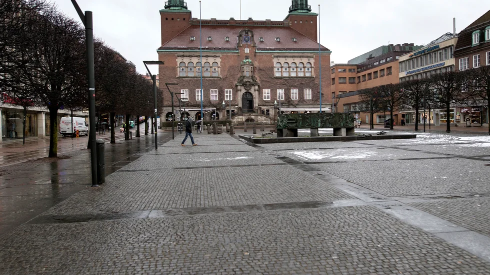 Borås stad ifrågasätts för att ha köpt in kinesisk sten. Arkivbild.