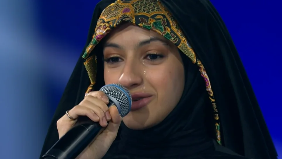 Det var känslosamt när Amena Alsameai skulle summera sin tid i tv-programmet Idol.