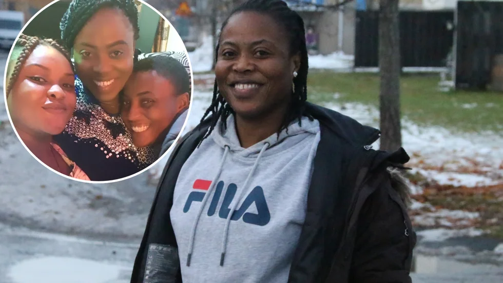 Faith Ikidi Michael berättar om sin karriär och adoptionen av Funmi och Kemi.