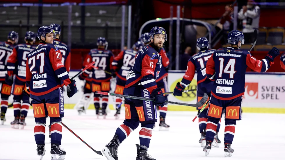 Matchen mellan Linköping och Oskarshamn fick brytas på grund av isproblem. Arkivbild.