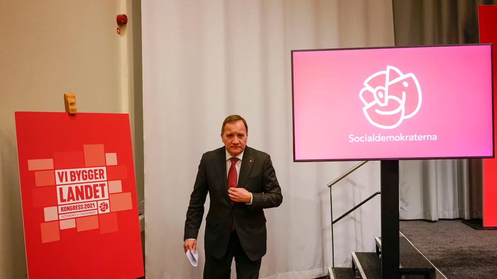 När Stefan Löfven invigningstalade ville han påminna om hur Sverige såg ut för 100 år sedan. "Är det några som vet hur vi bygger landet är det vi Socialdemokrater", sa statsministern.