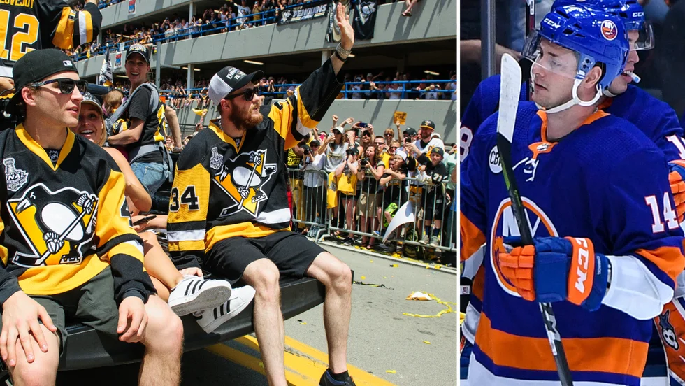 Tom Kühnhackl har dubbla Stanley Cup-titlar med Pittsburgh men avslutade NHL-sejouren i New York Islanders organisation. 