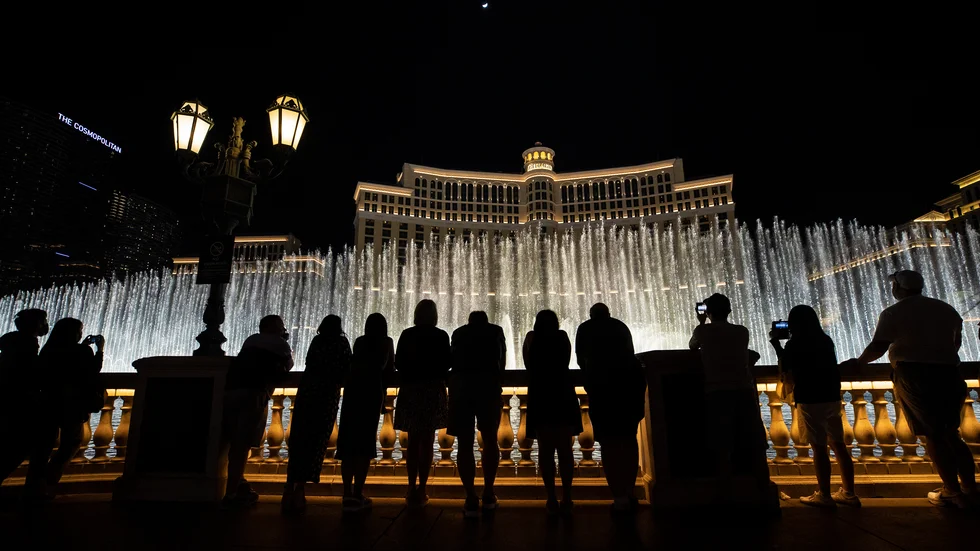 Hotellet Bellagio i Las Vegas blir platsen för en av de största Picasso-auktionerna någonsin. Arkivbild.