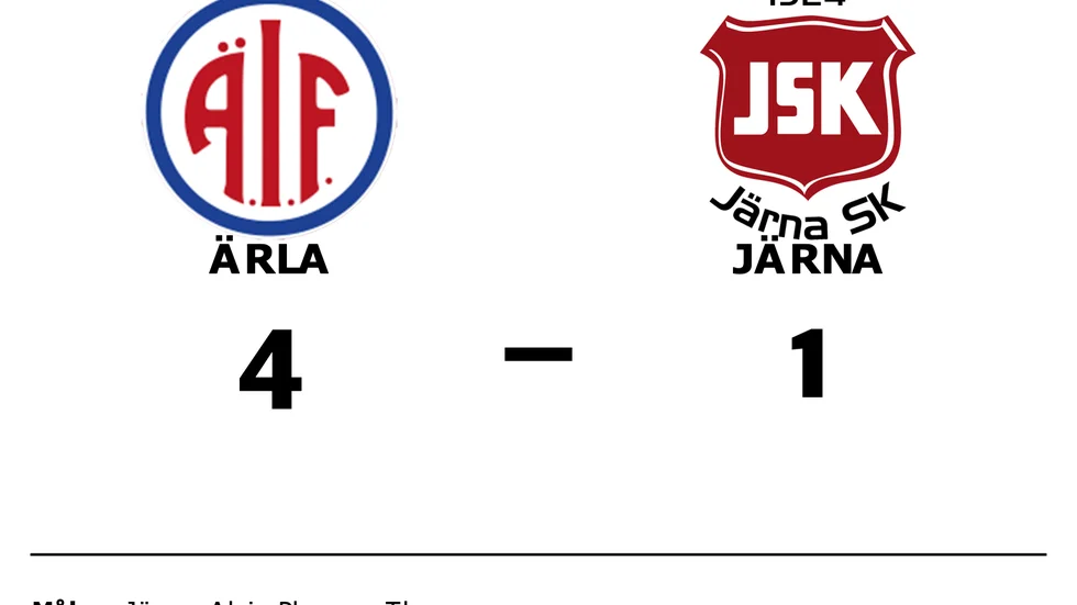 Ärla vann mot Järna