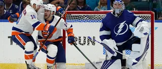 Islanders vann rond ett mot Tampa Bay