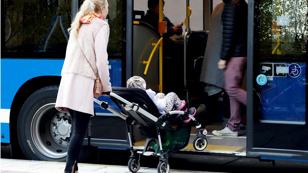 Påstigningen anses ha blivit förenklad när den som åkte med barnvagn slapp betala. 