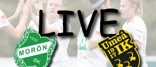 Moröns bragdvändning – låg under mot Umeå IK med sex minuter kvar men vände till seger • Se matchen i efterhand här