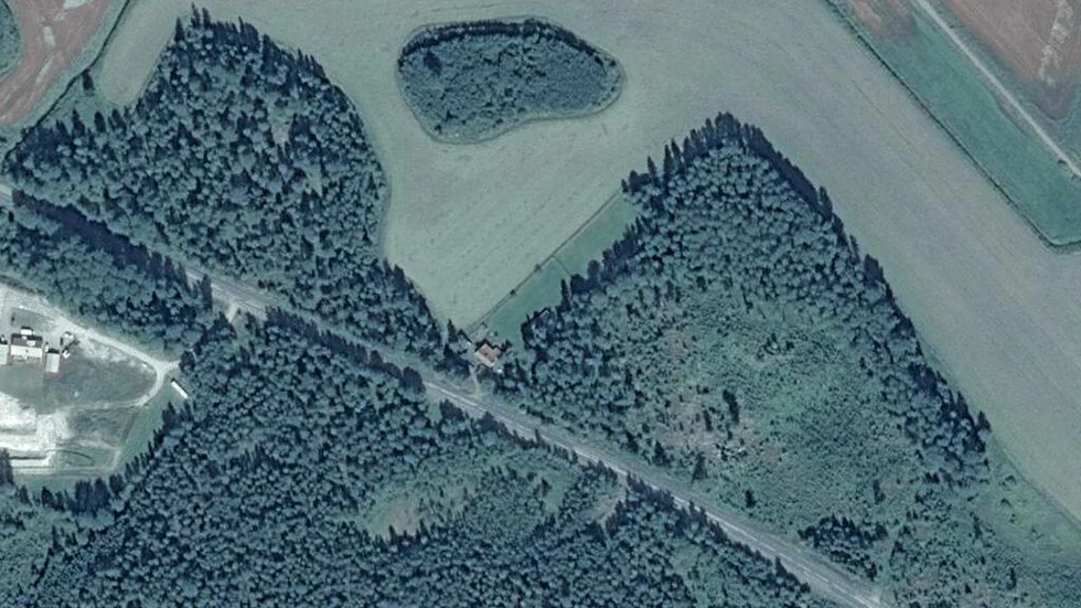 Området kring Hällberga  