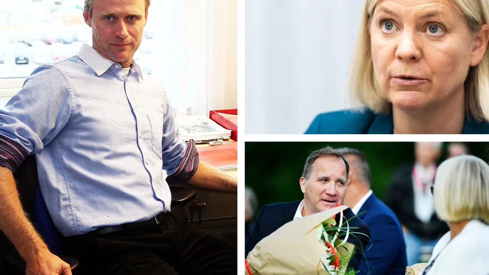"Stefan Löfven har ju inte varit någon utpräglad idealist eller haft någon särskild utstrålning. Men han har varit trygg och lyckats samla partiet i en svår tid", säger statsvetaren Johan Wänström.
