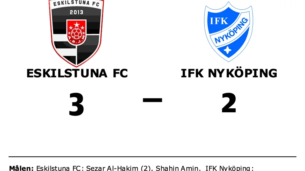 Eskilstuna FC vann mot IFK Nyköping