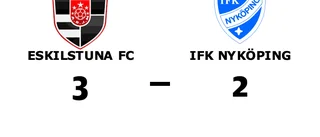 Eskilstuna FC vann efter Sezar Al-Hakims dubbel