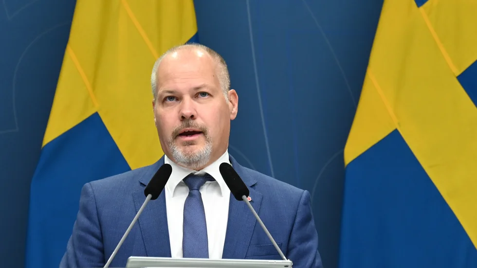 Justitie- och migrationsminister Morgan Johansson (S). Arkivbild.
