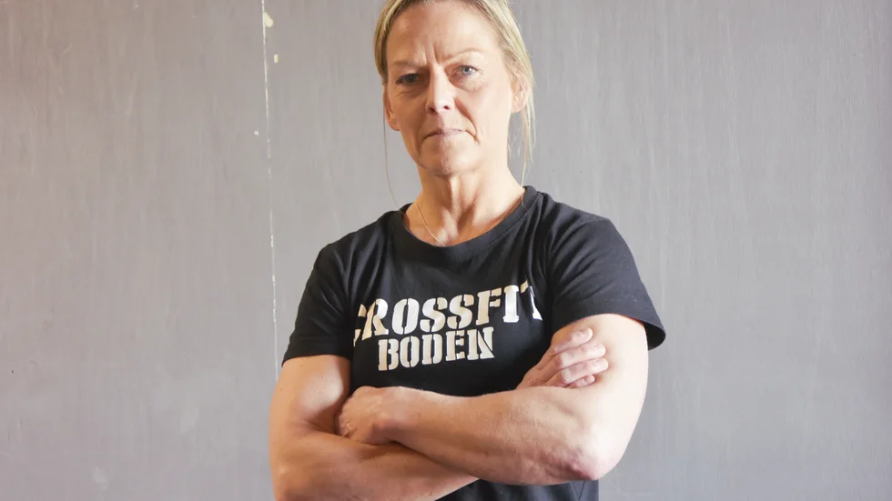 Helena Lundström tränar fem-sex gånger i veckan.