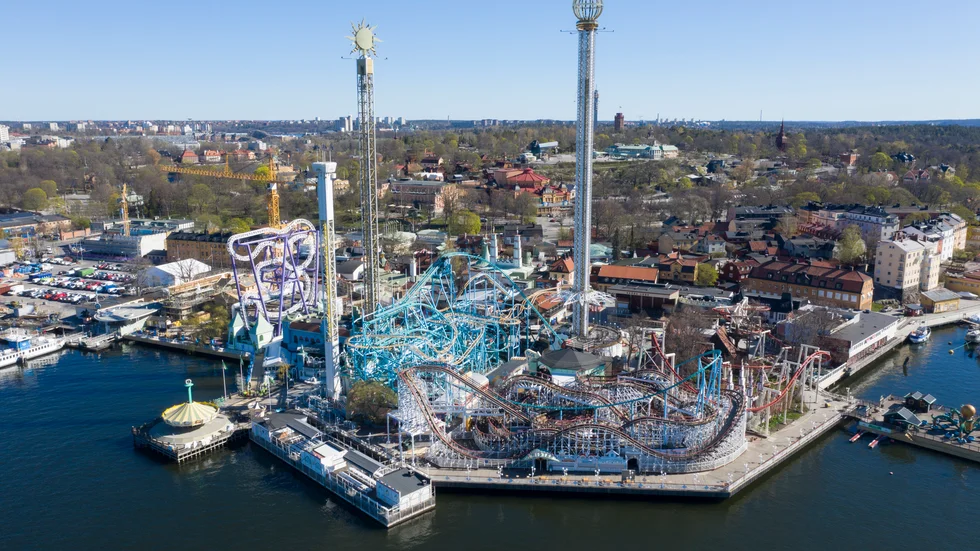 Mark- och miljödomstolen säger nej till utbyggnaden av nöjesparken Gröna Lund i Stockholm. Arkivbild.