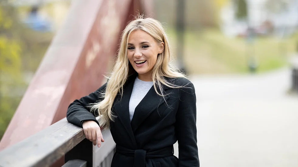 "Att jag fått chansen att utbilda mig till undersköterska är fantastisk"