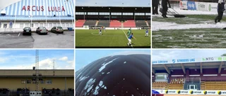 Kylan är här: Nu börjar arenakaoset för fotbollslagen • Då öppnar Arcushallen – men med gamla mattan