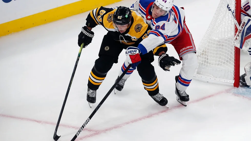 Nils Lundkvist i en tidigare match mot Boston.