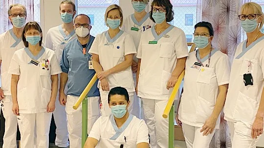 Stroketeamet vid Kalix sjukhus håller högsta klass i Sverige.
